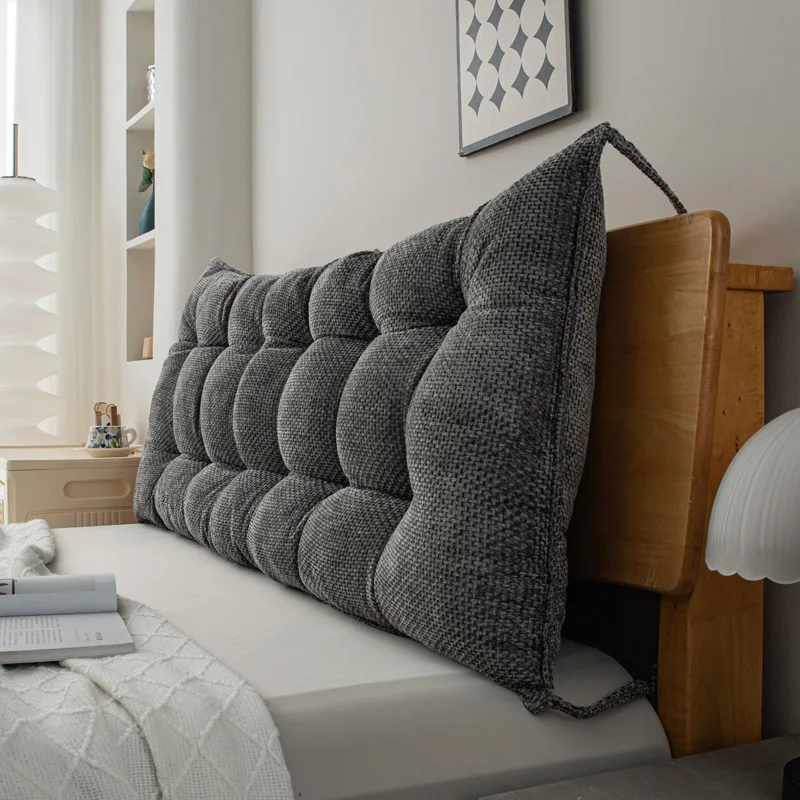 Headboard Cushion Backrest Tatami - Düz Renkli Başlık Yastığı, Yatak Odası