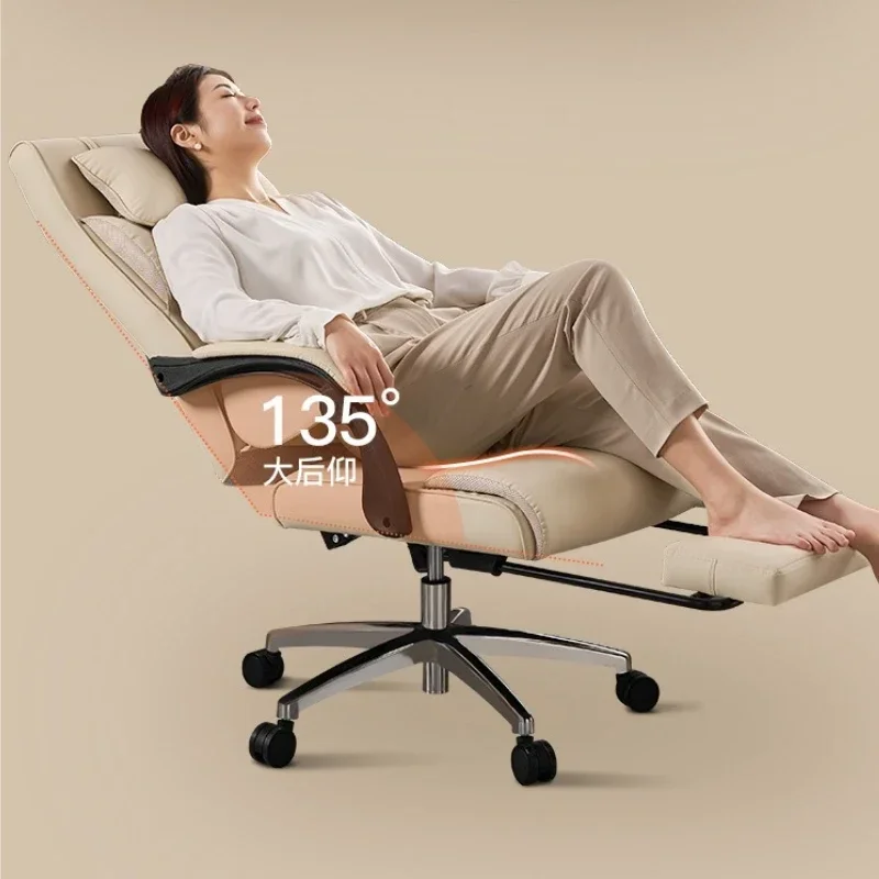 Sofas - Deri patron koltuğu, yaslanabilir koltuk, ofis