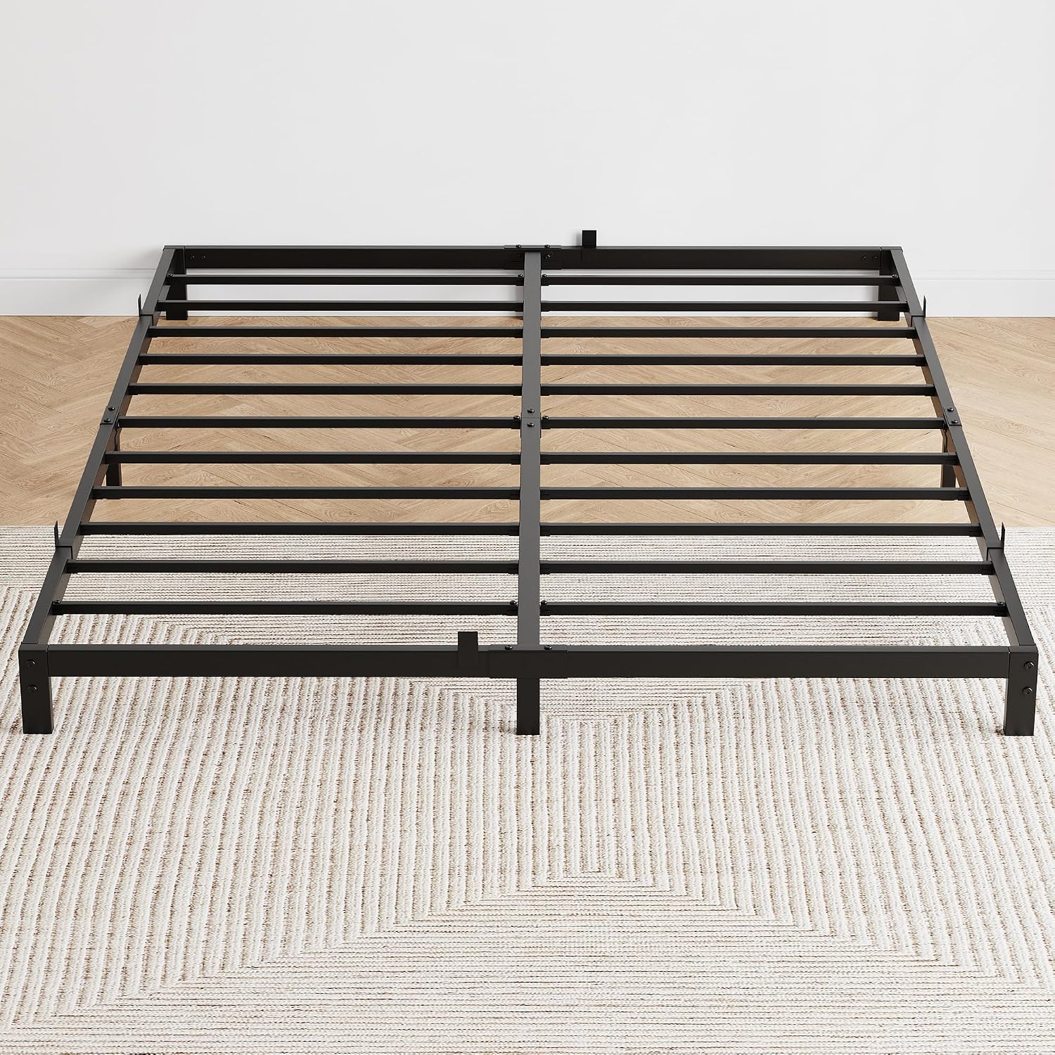 Canopy Bed Frame Metal Queen - Garvee 6 İnç Ağır Hizmet Tipi