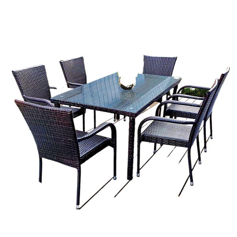 Outdoor Furniture - Dış mekan rattan masalar ve sandalyeler