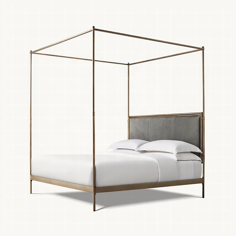 xx-Fransız Tarzı Modern Kraliç - Canopy Bed Frame Metal Queen incelemesi ve fiyatı