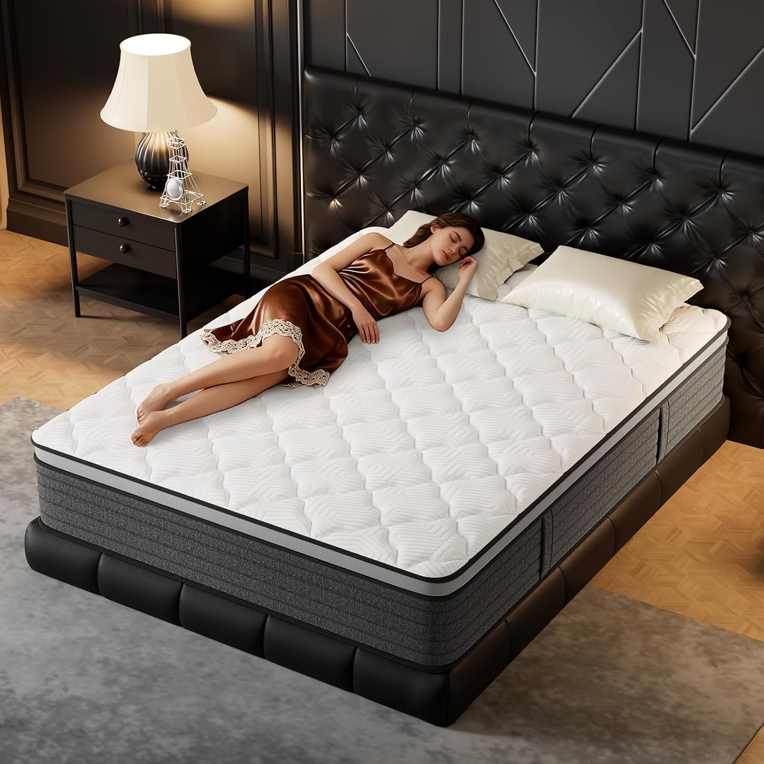 Kraliçe Yatak 12 İnç Hibrit Kr - Memory Foam Mattress In A Box Queen incelemesi ve fiyatı