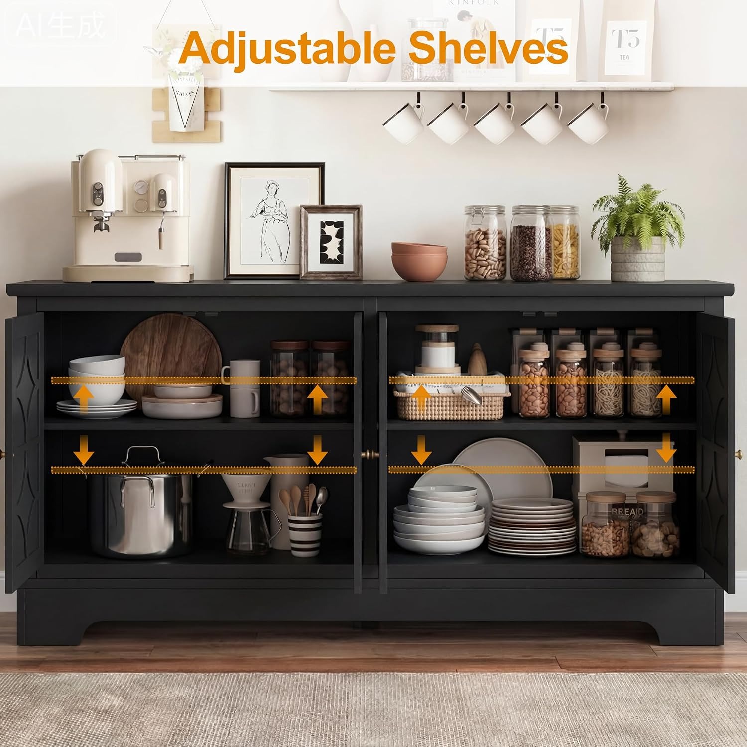 Depolama Alanlı Büfe Dolabı, 5 - Storage incelemesi ve fiyatı