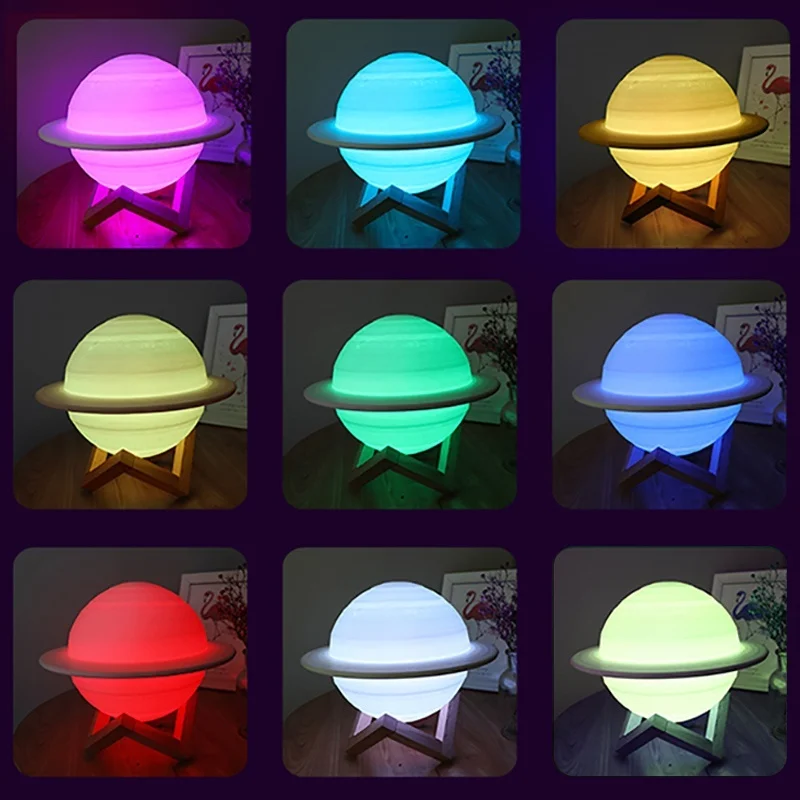 LED gece lambası 3D baskı Satu - Floating Nightstand With Led Light incelemesi ve fiyatı