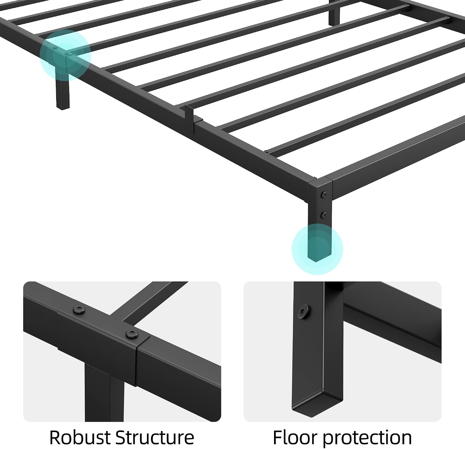 Garvee 6 İnç Ağır Hizmet Tipi  - Canopy Bed Frame Metal Queen incelemesi ve fiyatı