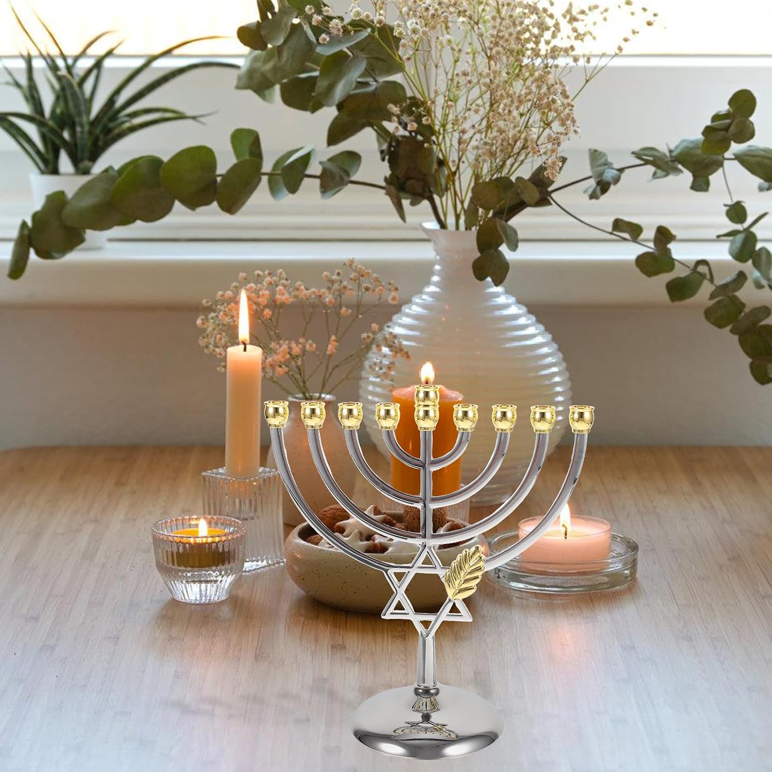 9 Kollu Hanuka Menorahı Metal  - Tables incelemesi ve fiyatı