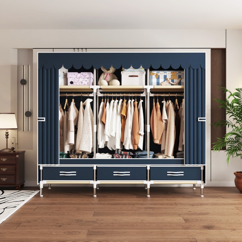65 İnç Kumaş Dolap, Çekmeceli, - Wardrobe Closet Portable Fabric Cover incelemesi ve fiyatı