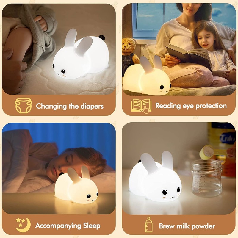 LED Tavşan Gece Lambası Uzakta - Floating Nightstand With Led Light incelemesi ve fiyatı