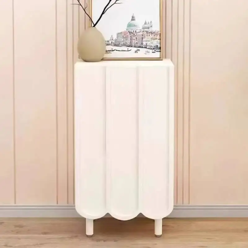 Beyaz Minimalist Ayakkabı Dola - Shoe Rack Cabinet Narrow Entryway incelemesi ve fiyatı