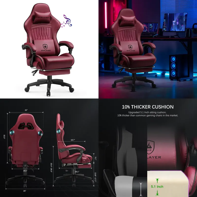 Hoparlörlü GTPLAYER Oyun Koltu - Office Furniture incelemesi ve fiyatı