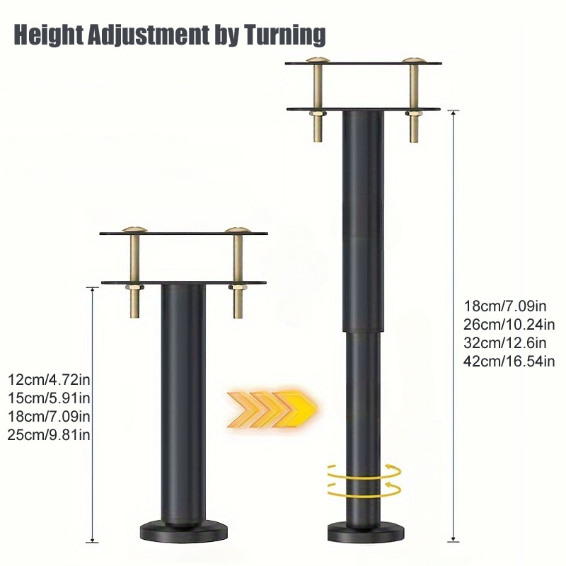 Ayarlanabilir Yükseklik Aralığ - Canopy Bed Frame Metal Queen incelemesi ve fiyatı