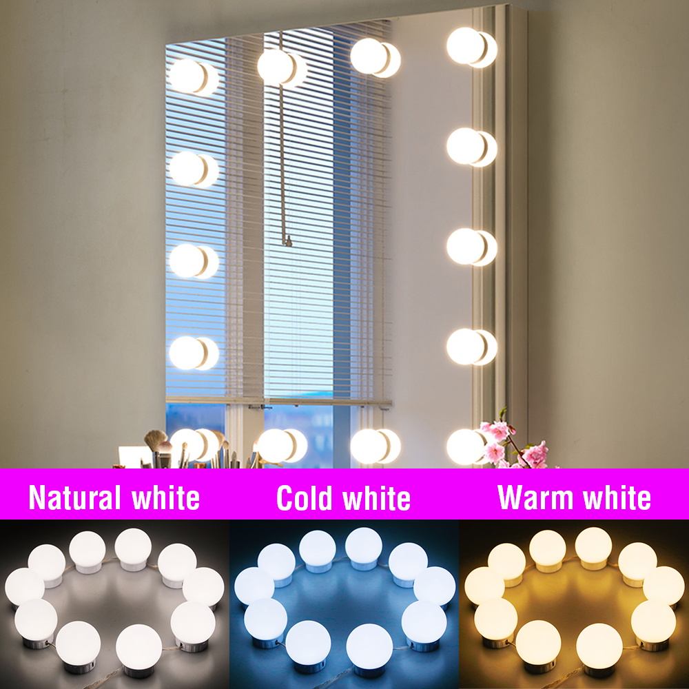 USB LED Makyaj Aynası Işıkları - Dressing Table Vanity With Lighted Mirror incelemesi ve fiyatı